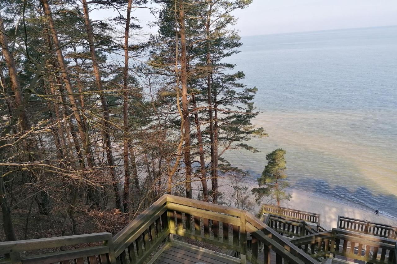 מידזיזדרויה Strandidylle Apartment Mit Meerblick Und Kamin מראה חיצוני תמונה