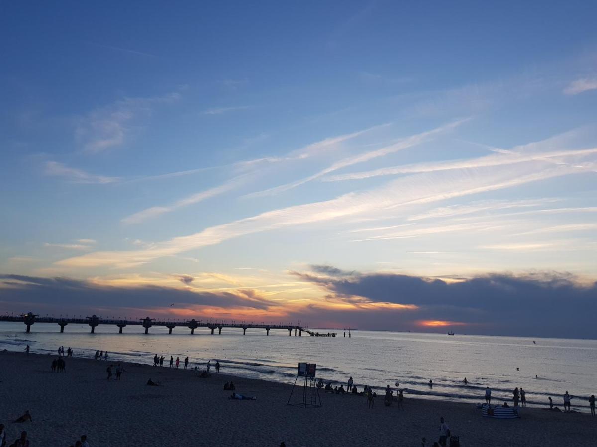 מידזיזדרויה Strandidylle Apartment Mit Meerblick Und Kamin מראה חיצוני תמונה