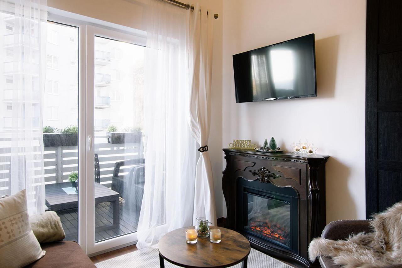 מידזיזדרויה Strandidylle Apartment Mit Meerblick Und Kamin מראה חיצוני תמונה