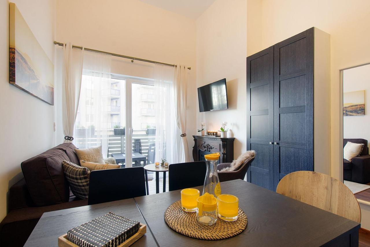 מידזיזדרויה Strandidylle Apartment Mit Meerblick Und Kamin מראה חיצוני תמונה