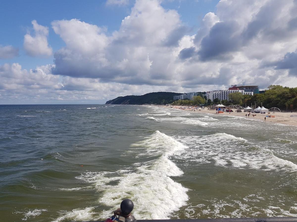 מידזיזדרויה Strandidylle Apartment Mit Meerblick Und Kamin מראה חיצוני תמונה