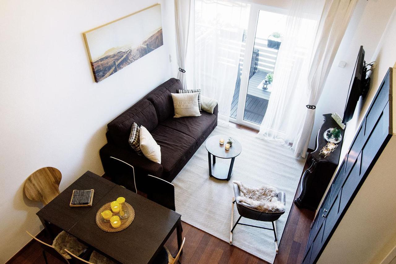 מידזיזדרויה Strandidylle Apartment Mit Meerblick Und Kamin מראה חיצוני תמונה